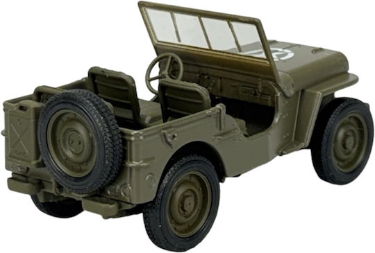 Welly Jeep Αυτοκινητάκι 1:34 Στρατιωτικό