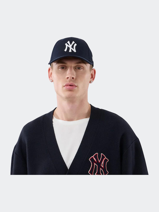 York Yankees Mlb Ανδρική Ζακέτα Πλεκτή Μπλε