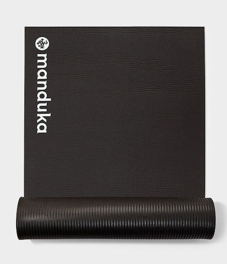 Manduka Pilates Exercise Mat Black (180x66cm)