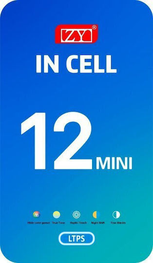 Ecran cu Mecanism Tactil pentru Apple iPhone 12 Mini Negru