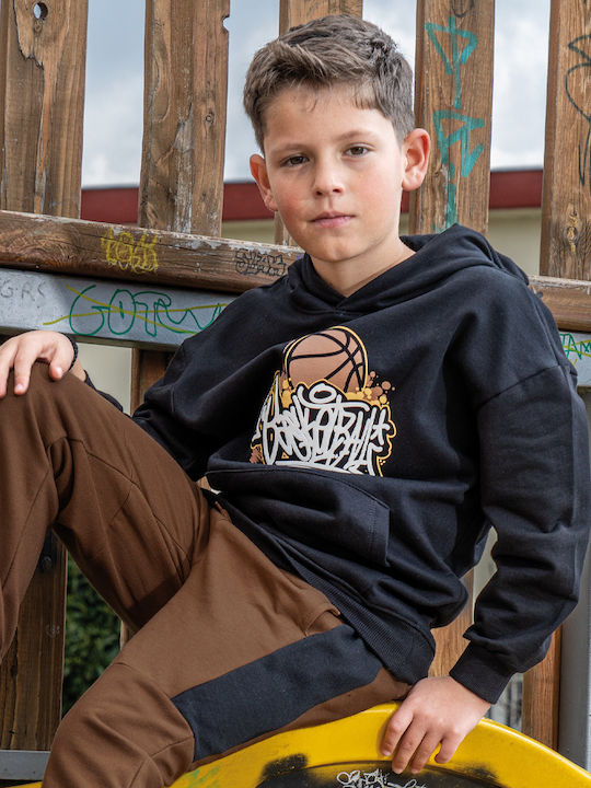 Kids Sweatpants Set Tabac