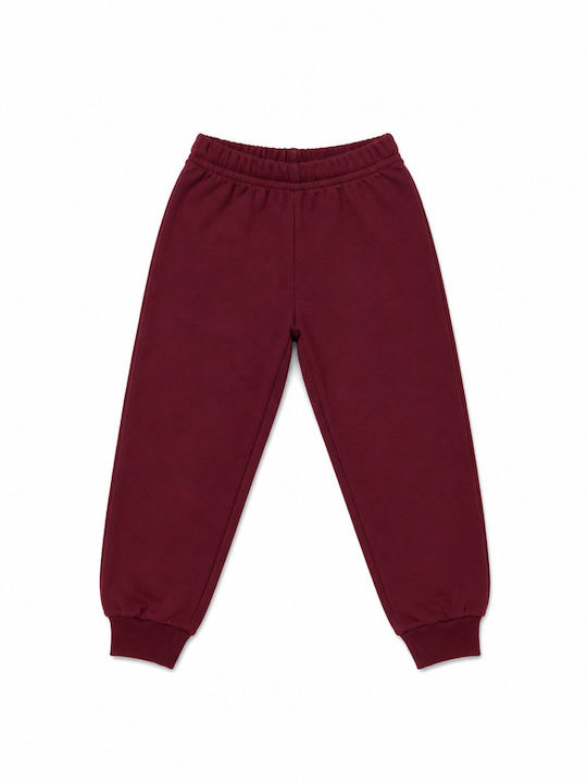 Kids Sweatpants Burgundy