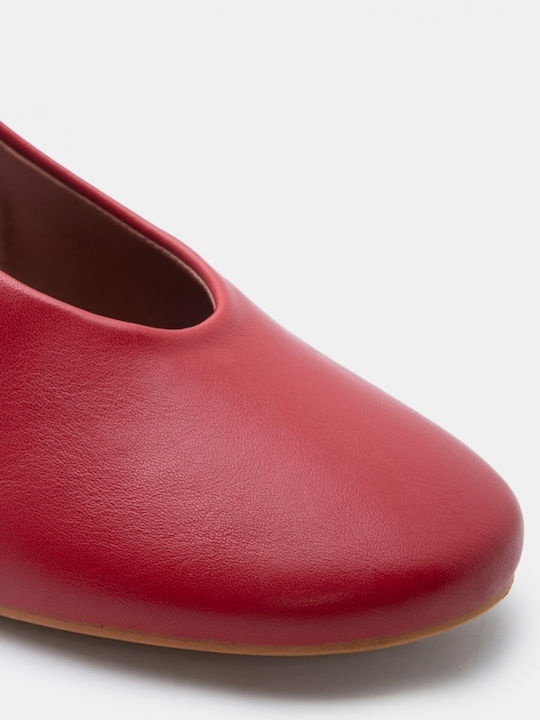 Pointed Toe Heels with High Red Heel
