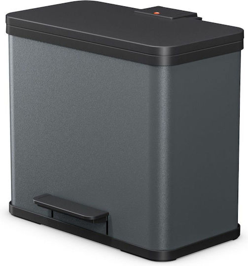 Hailo Plastic Grey Recycling Bin Hailo Plastic Grey Recycling Bin