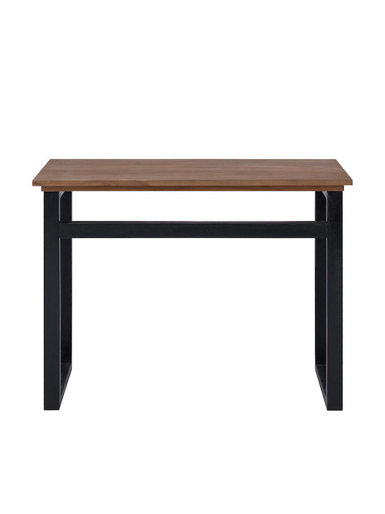 Solid Wood Desk Natural 100x45x75cm