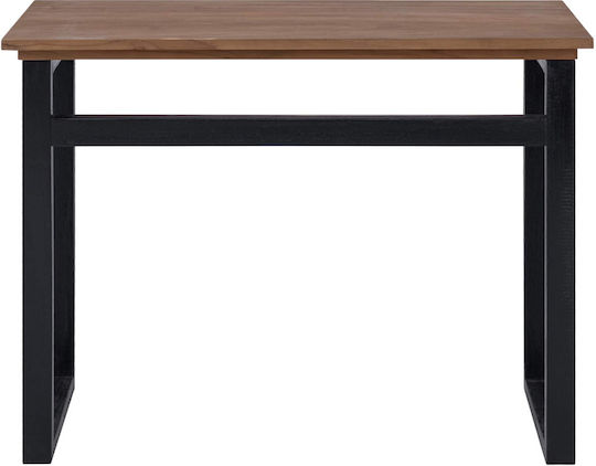 Solid Wood Desk Natural 100x45x75cm