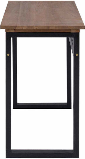 vidaXL Schreibtisch Aus Massivholz Natürliche 100x45x75cm