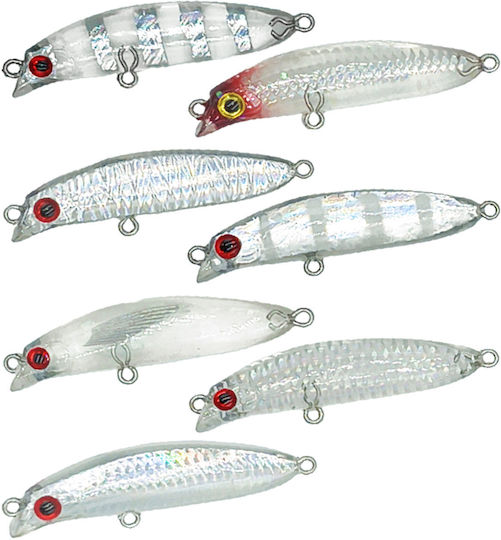 Изкуствен Soul Lures Ghostler Micro Lipless 50с 5 см 5 г #03 Холо призрак