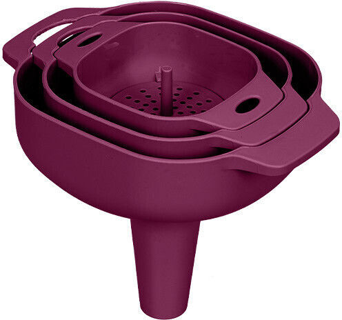 Viosarp Kitchen Funnel Plastic 3 Pieces Viosarp Kitchen Funnel Plastic 3 Pieces
