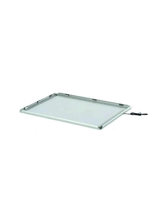 Illuminated Wall Picture Frame Metallic