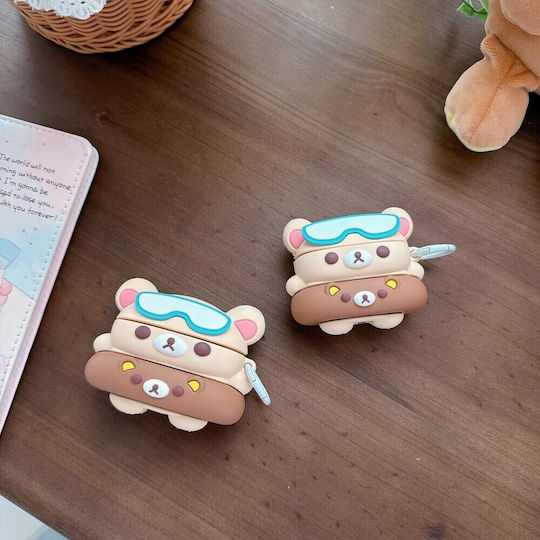 Apple AirPods 4 Silicone Case Cartoon Bear