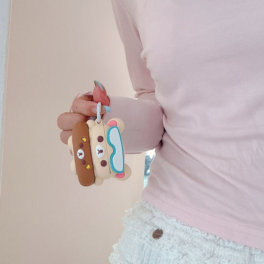 Apple AirPods 4 Silicone Case Cartoon Bear