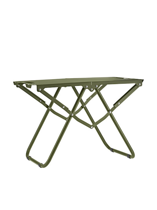 Foldable Green Table for Small Outdoor Spaces 57.5x36x40cm