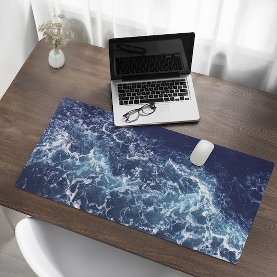 Schreibtischunterlagen Schutzkissen Tragbarer Laptop Sea Waves In Motion 100x50 cm