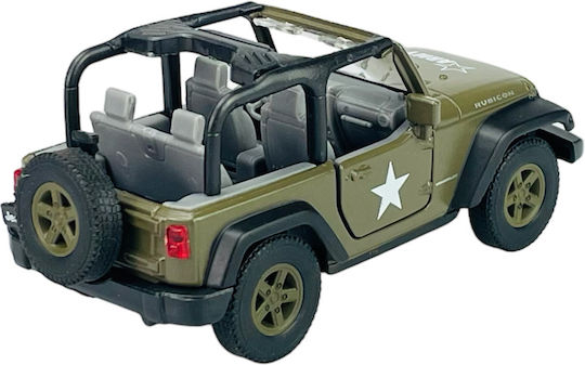 Welly Jeep Αυτοκινητάκι 1:34 Στρατιωτικό