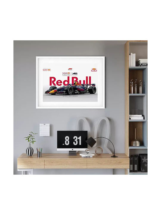 Poster Formula1 Red Bull Racing F065 30cm X 40cm Κορνίζα Καφέ Ξύλου 71701pd158746f63322