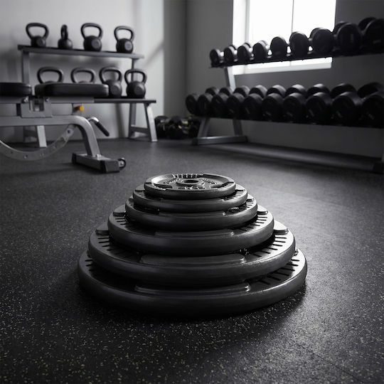 HMS Strength Training Plate 1 x 2.5kg Ø31mm With Handles