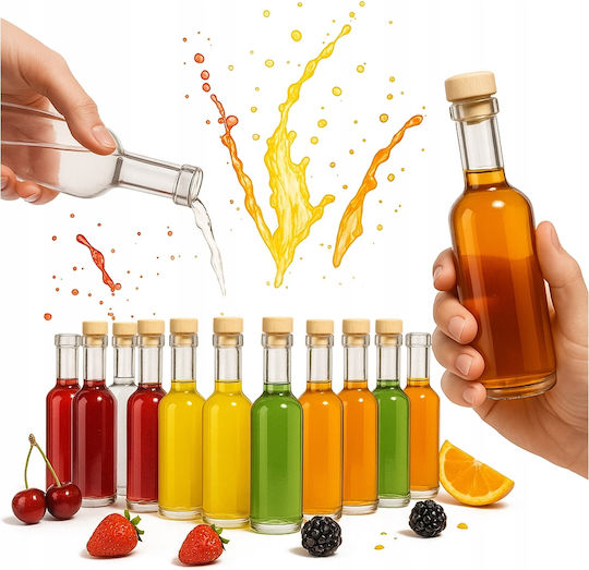Futura Wein-/Getränkeflaschen 100ml Likör Wein Flasche