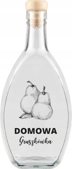 Bimberek Wein-/Getränkeflaschen Elipsa 500ml Druck Selbstgemachte Birne