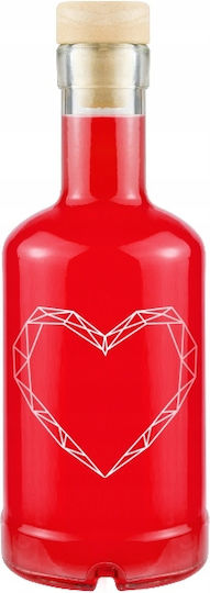 Бутилка Tadek 250ml Печат Домашен Ликьор Сърце