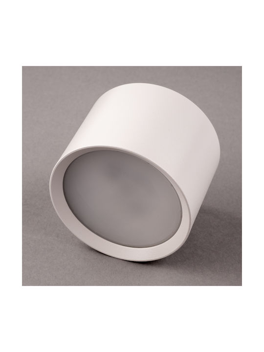 Lumiled Sunla Tuba Gx53 Eingebaute LED Decken- und Wandleuchte Zylinder Weiß