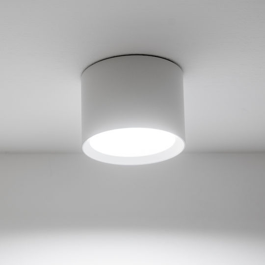 Sunla Tuba Gx53 Led Halogen Wall Light Ceiling Spot Cylinder White Lumiled
