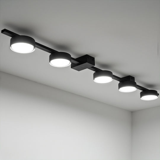 Corp De Iluminat Pentru Tavan Ovilo Halogen Led 5x Gx53 Spot De Perete Lumiled