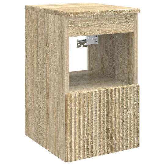 vidaXL Badezimmer Waschtisch-Einheit M53xB35xH63cm Sonoma Eiche