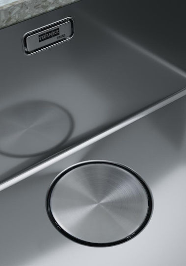Franke Mythos Undermount Inox Brushed 74x44cm Silver