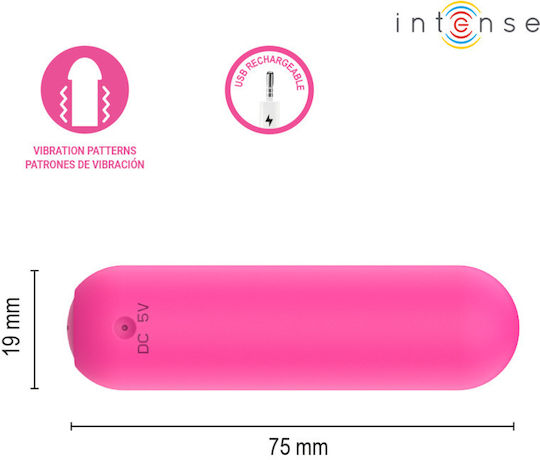 Intense Control Bullet mit Fernbedienung Rosa