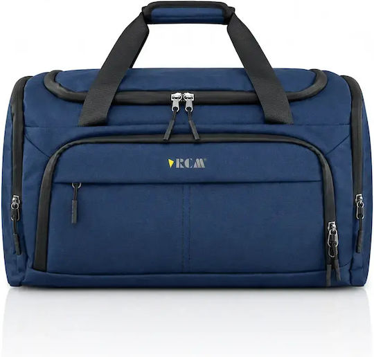 RCM Sack Voyage Blue from Artificial Leather 50x26cm