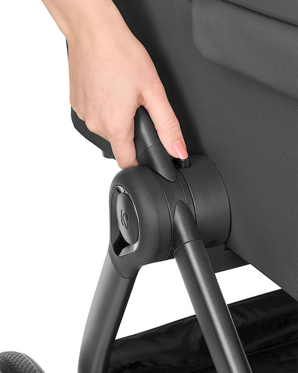 Kikka Boo Modena Reversible 2 in 1 Baby Stroller Suitable for Newborn Grey