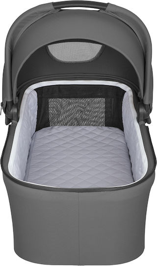 Kikka Boo Modena Reversible 2 in 1 Baby Stroller Suitable for Newborn Grey