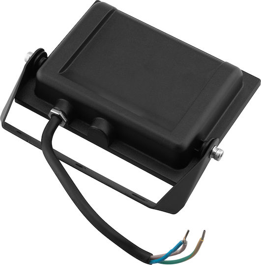 Προβολέας Led Zuna2 30w 2700lm 4000k Ip65 Μαύρος Φωσφορικός