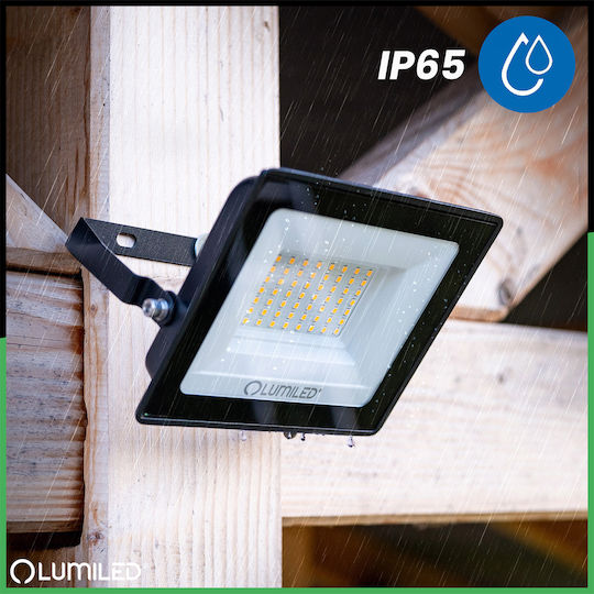 LED Flood Light Zuna2 50W 4500lm 4000K IP65 Black Phosphorized