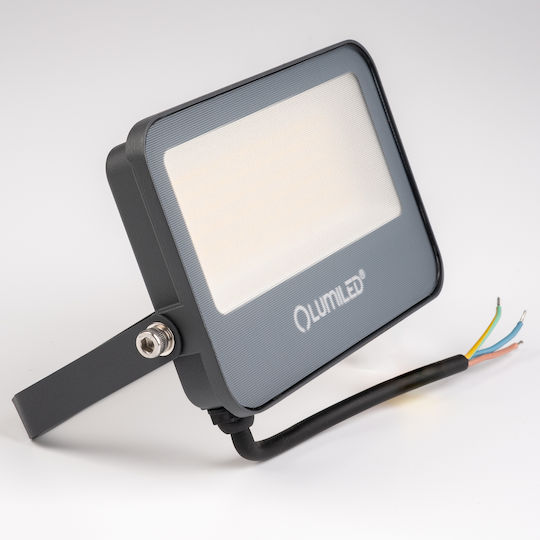 Proiector LED Trinox 30W 3300lm CCT IP66 Gri Lumiled