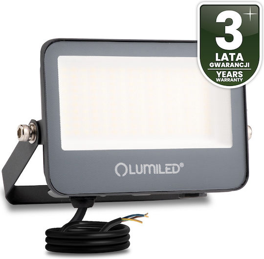 Proiector LED Trinox 30W 3300lm CCT IP66 Gri Lumiled