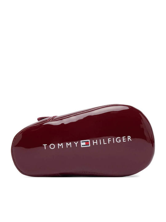 Tommy Hilfiger Бебешки Помпи за Прегръдка Бордо