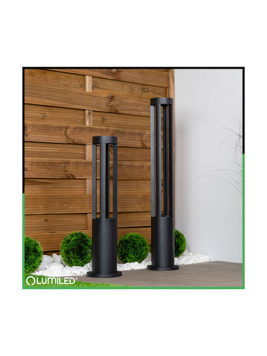 Outdoor Garden Floor Lamp Pole 12W LED 4000K Quero 80cm Lumiled