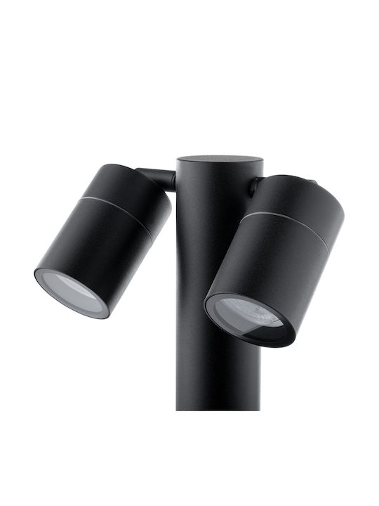Lampa De Grădină Post Exterior Lampă De Podea Spot Vertical 45 Cm 2x Gu10 Asti Lumiled