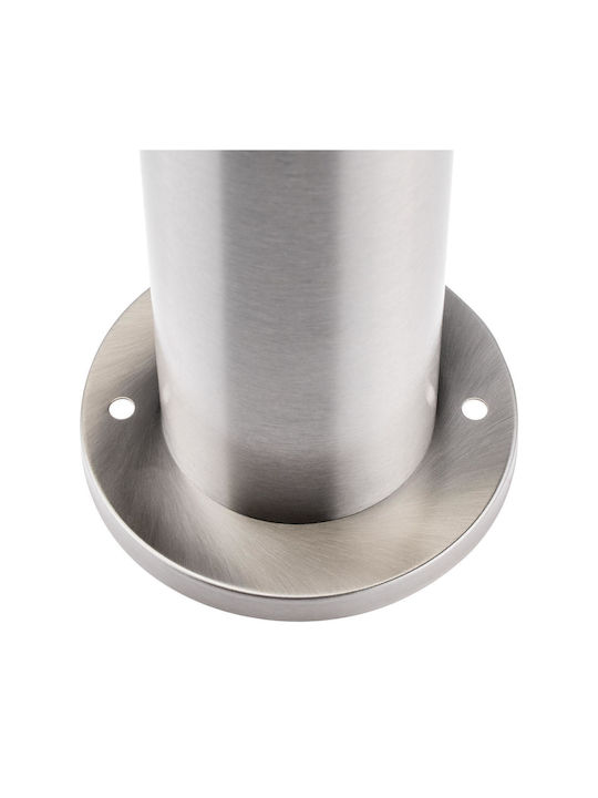 Lampa De Grădină Pentru Exterior Lilium Lumiled E27 Inox Post 65cm Priză 230v
