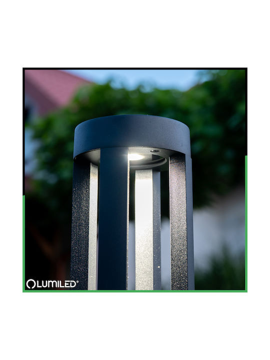 Outdoor Garden Floor Lamp Pole 12W LED 4000K Quero 80cm Lumiled