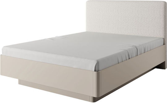 LH Home Furniture Σετ Schlafzimmermöbel-Länge 160x200cm Μπεζ 4 Stück