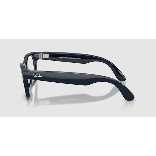 Ray-Ban Ochelari Inteligenți Ray-Ban Meta Wayfarer Gen 2 Rw4012 6628mf Mărimea M 50-22 Wi-fi 6 Bluetooth Cameră Înregistrare Video Asistent Vocal 32gb Flash Lentile Transition Transparent Albastru