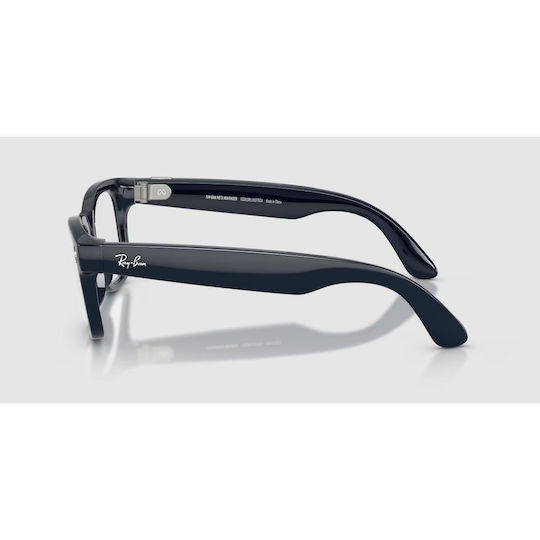 Ray-Ban Meta Wayfarer Gen 2 Rw4012 6628mf 53-22 Ochelari Inteligenți Wi-fi 6 Bluetooth Cameră Înregistrare Video Asistent Vocal 32gb Flash Lentile Transition Transparent Albastru Albastru