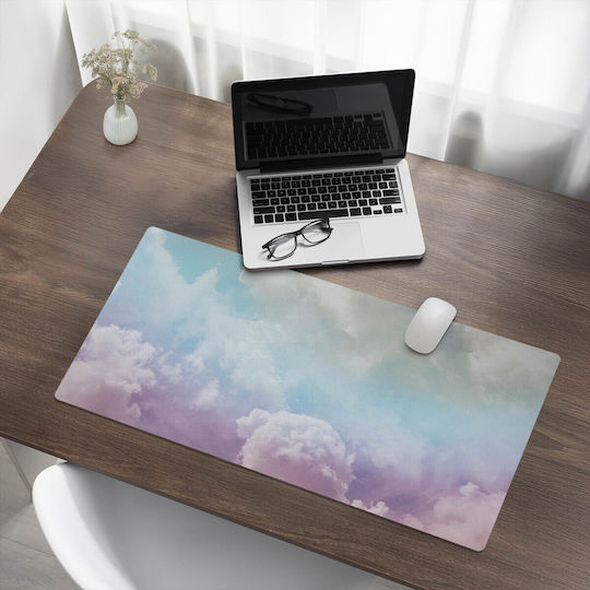 Διακοσμητικό Τραπεζομάντιλο Premium Print Pastel Clouds 90x45 Εκ