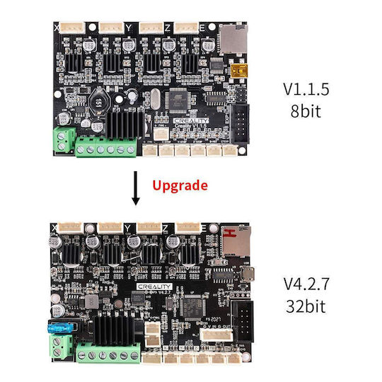 Silent Motherboard Creality Ender 3 Pro 3D-Drucker V4.2.7 Plug & Play Vorgeinstallierte Firmware