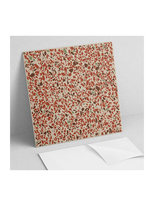 Coloray Wandsticker & Wandgemälde Vinylfliesen Zimmer Jugendlicher Abstraktes Steinen Muster 4x50x50 cm