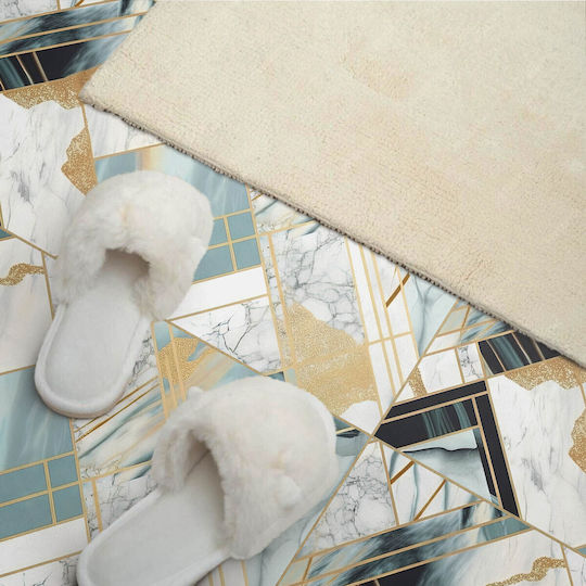Printed Vinyl Tiles Packaging Geometric Marble Designs 10x40x20 Pcs