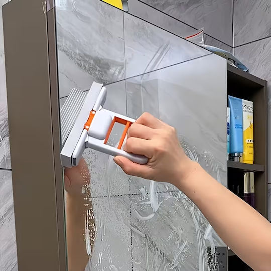 Mini Handheld Foldable Mop Automatic Wringing – Sponge for Counter Window Bathroom & Car Dry & Wet Cleaning